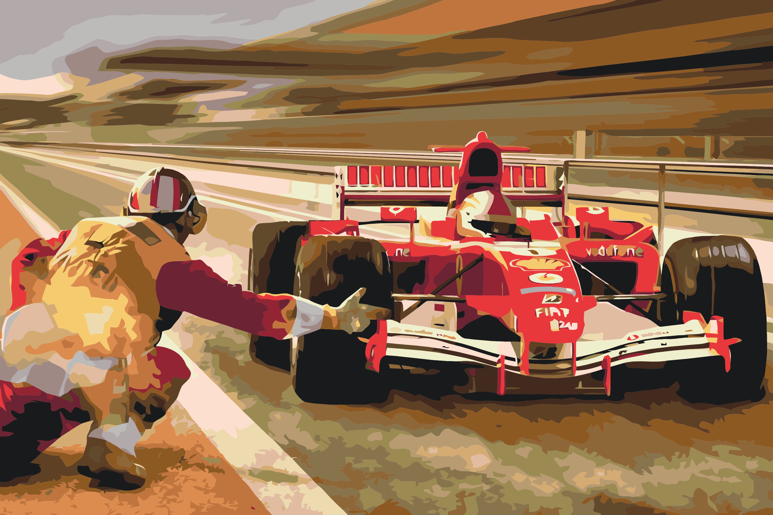 Paint by Number - Racing Formula