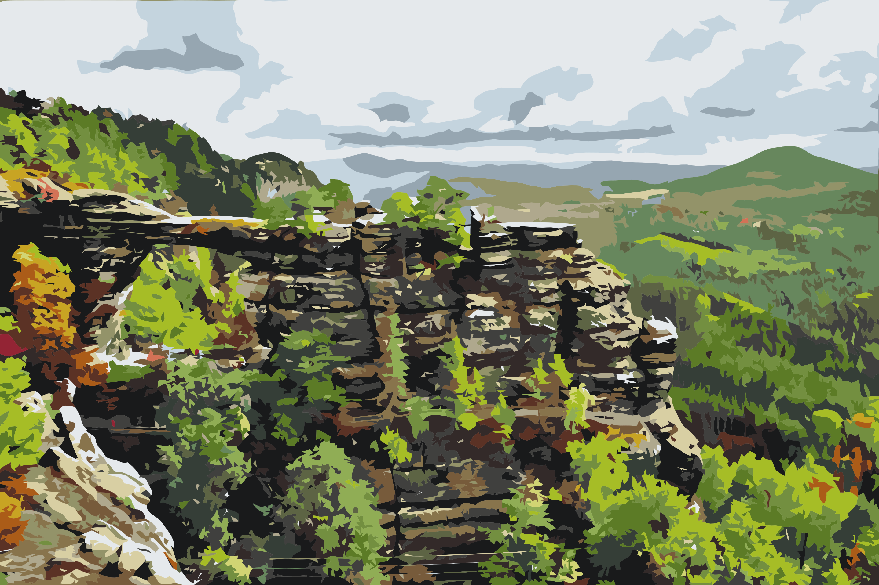 Paint by Number - Pravčická Archway
