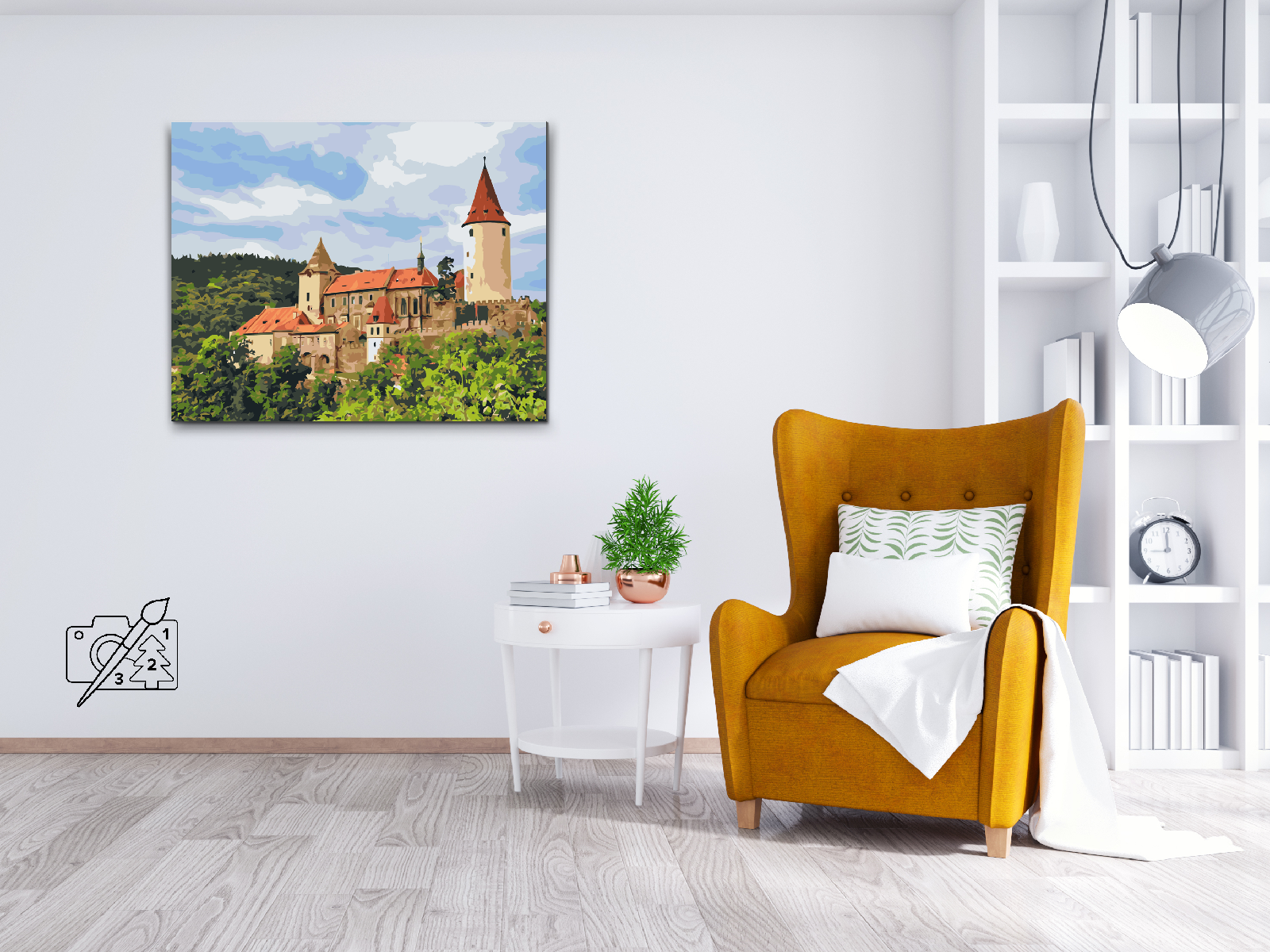 Paint by Number - Křivoklát Castle