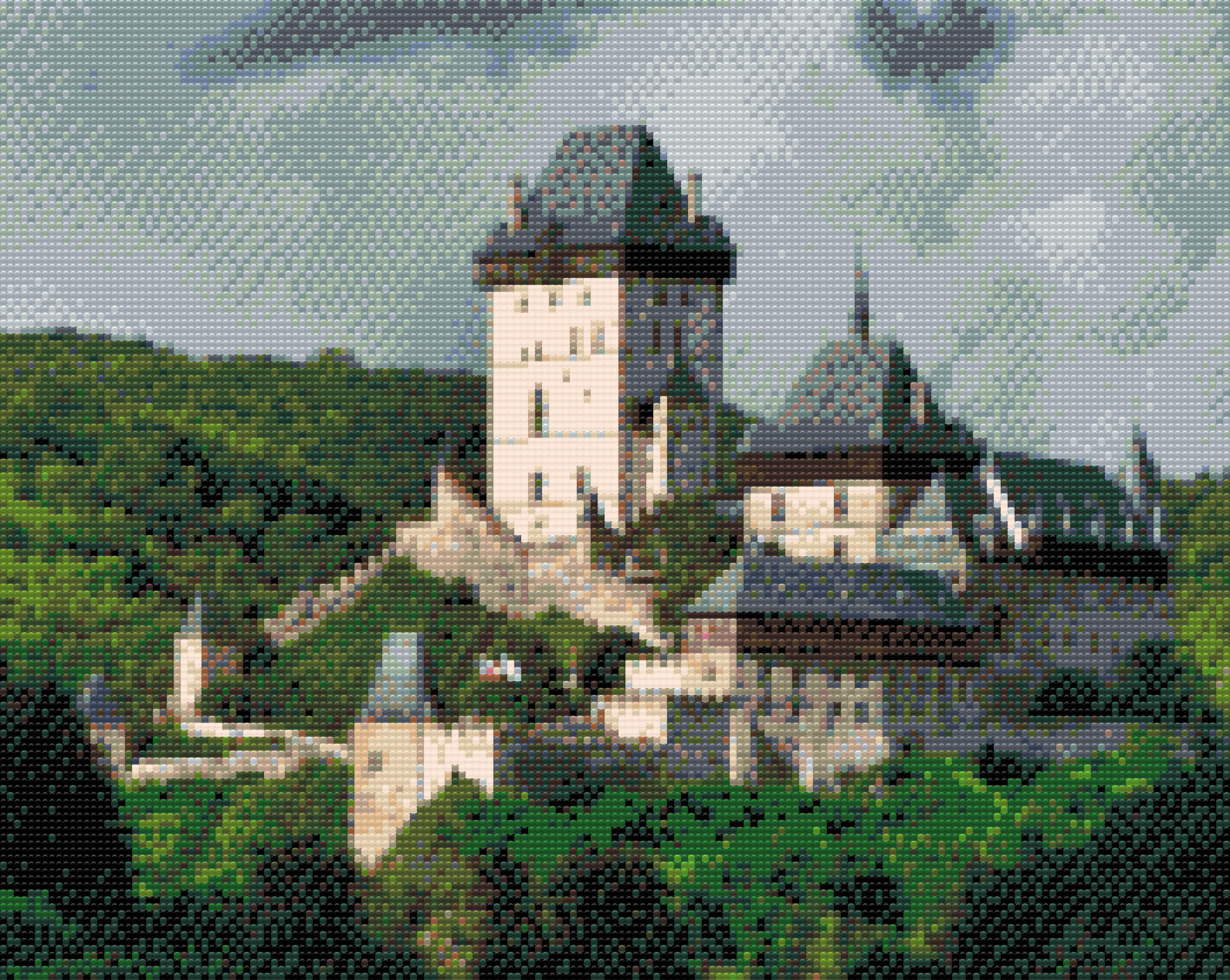 Diamond Painting - Karlštejn Castle 3
