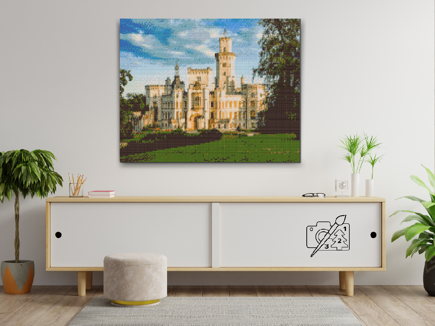 Diamond Painting - Hluboka Castle 2