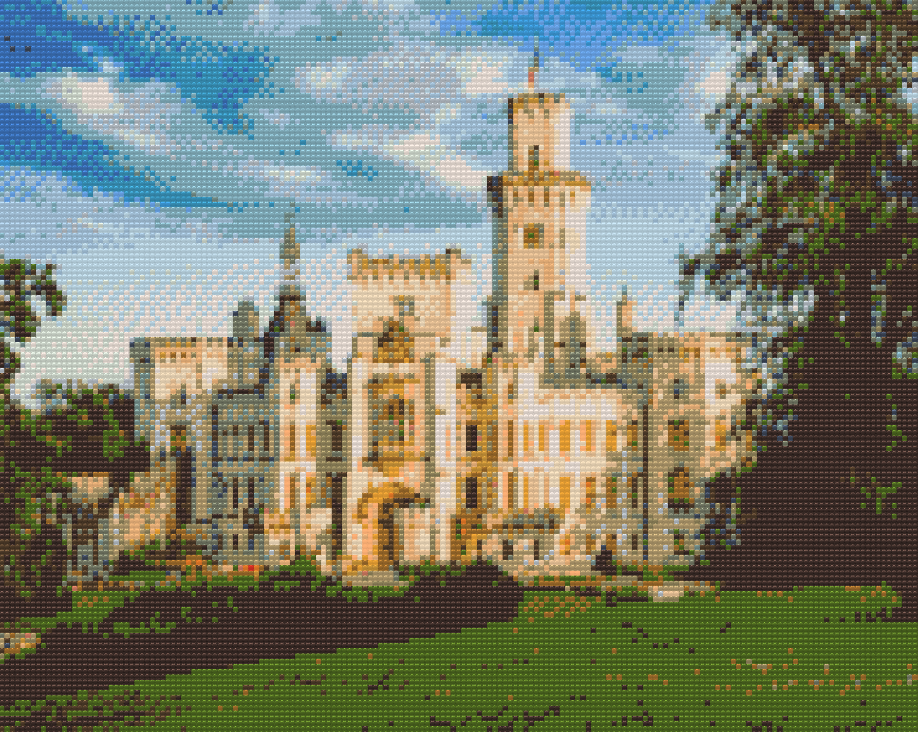 Diamond Painting - Hluboka Castle 2