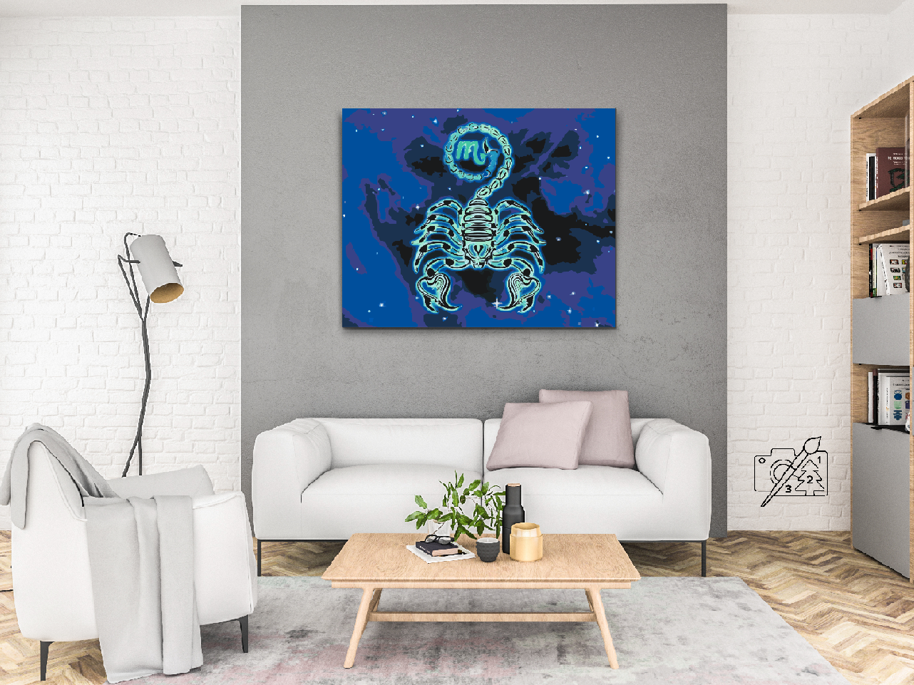 Paint by Number - Scorpio