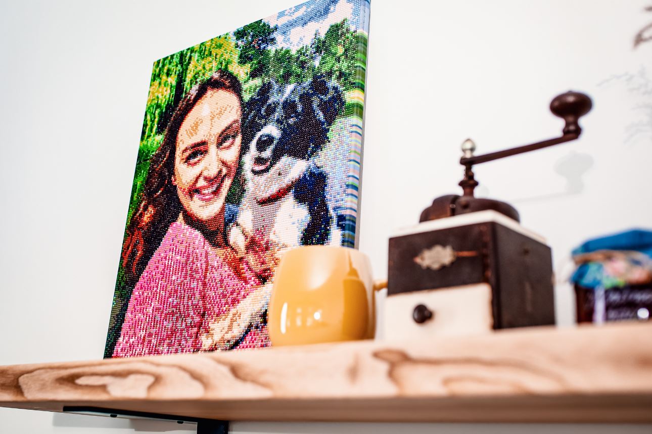 Diamond Painting - Recreate your photo with diamonds!