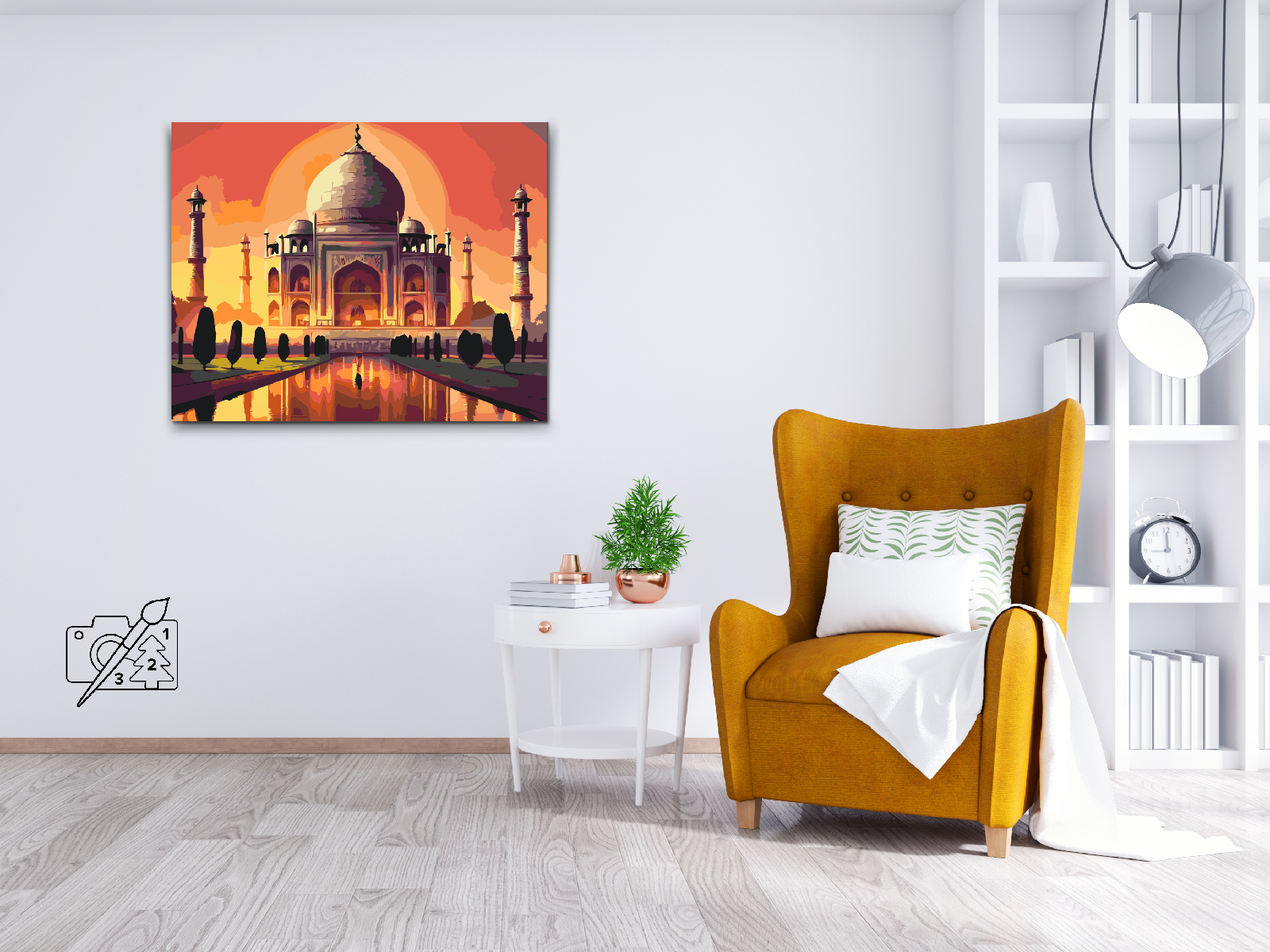 Paint by Number - Fairy Tale Taj Mahal