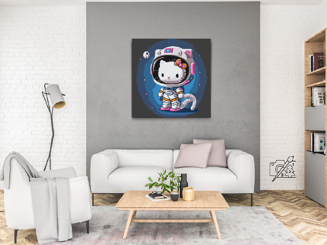 Paint by Number - Hello Kitty