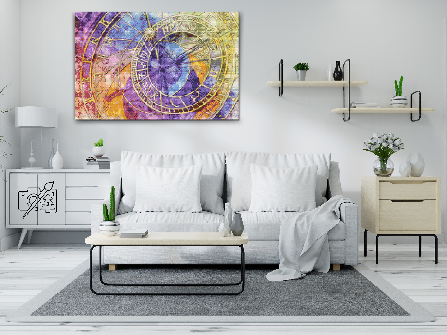 Diamond Painting - Astronomical Clock