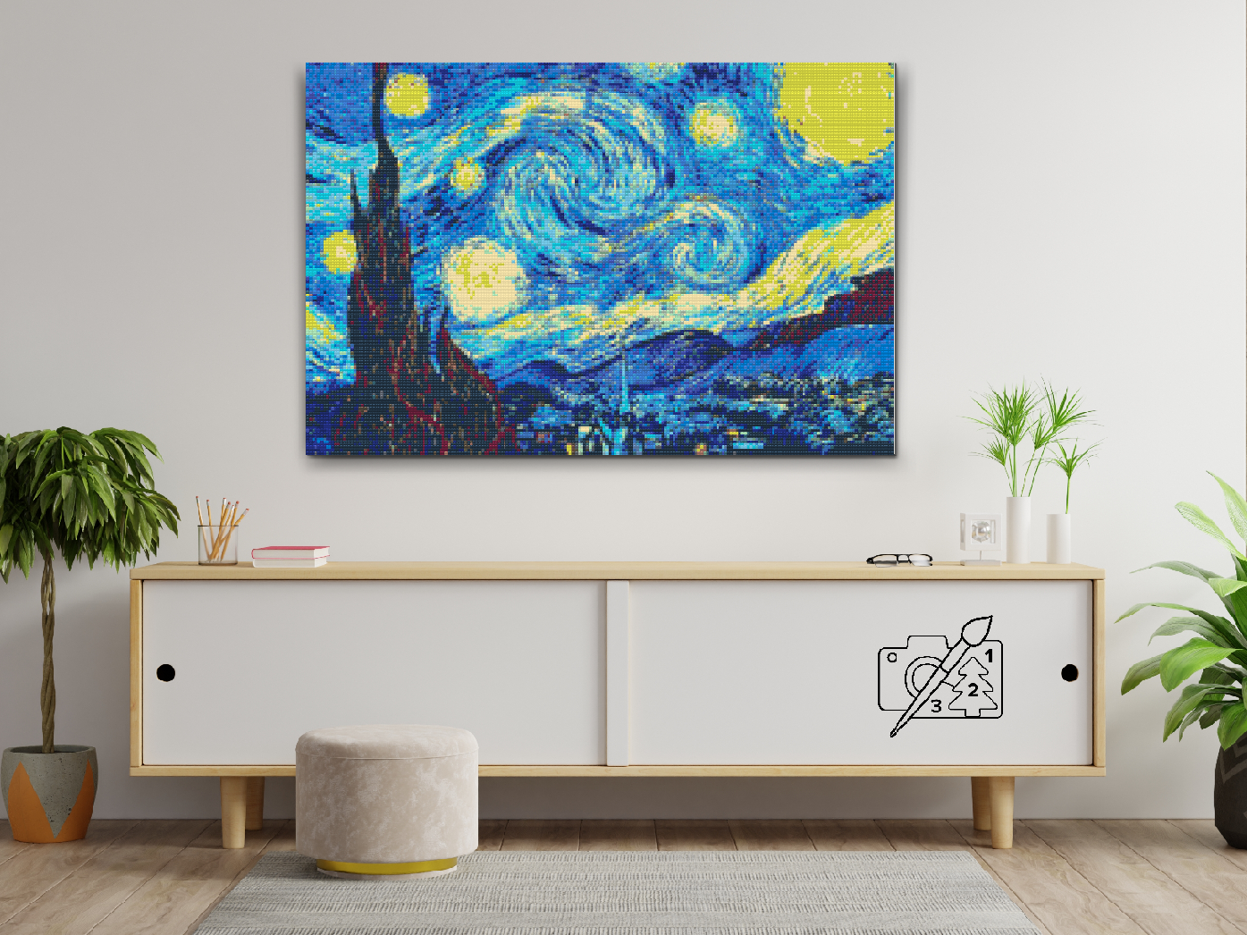 Diamond Painting - Vincent Van Gogh - Starry Night