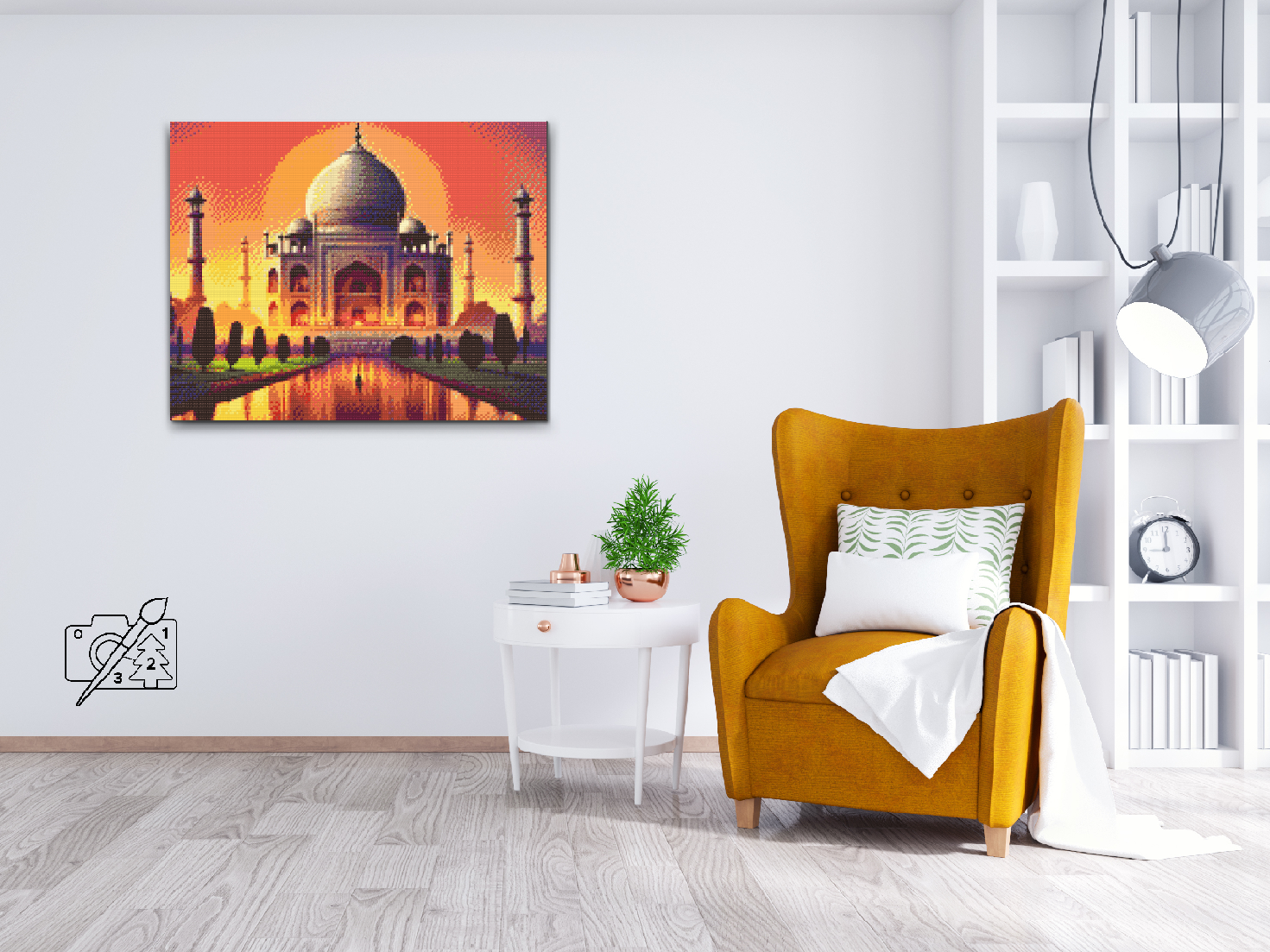 Diamond Painting - Fairy-Tale Taj Mahal