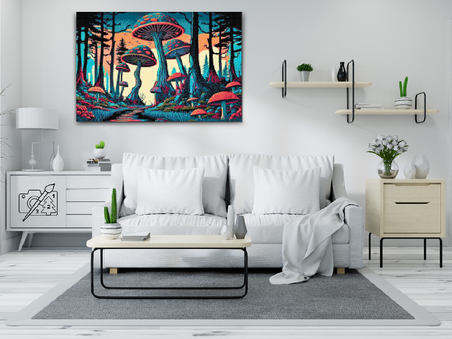 Diamond Painting - Toadstools