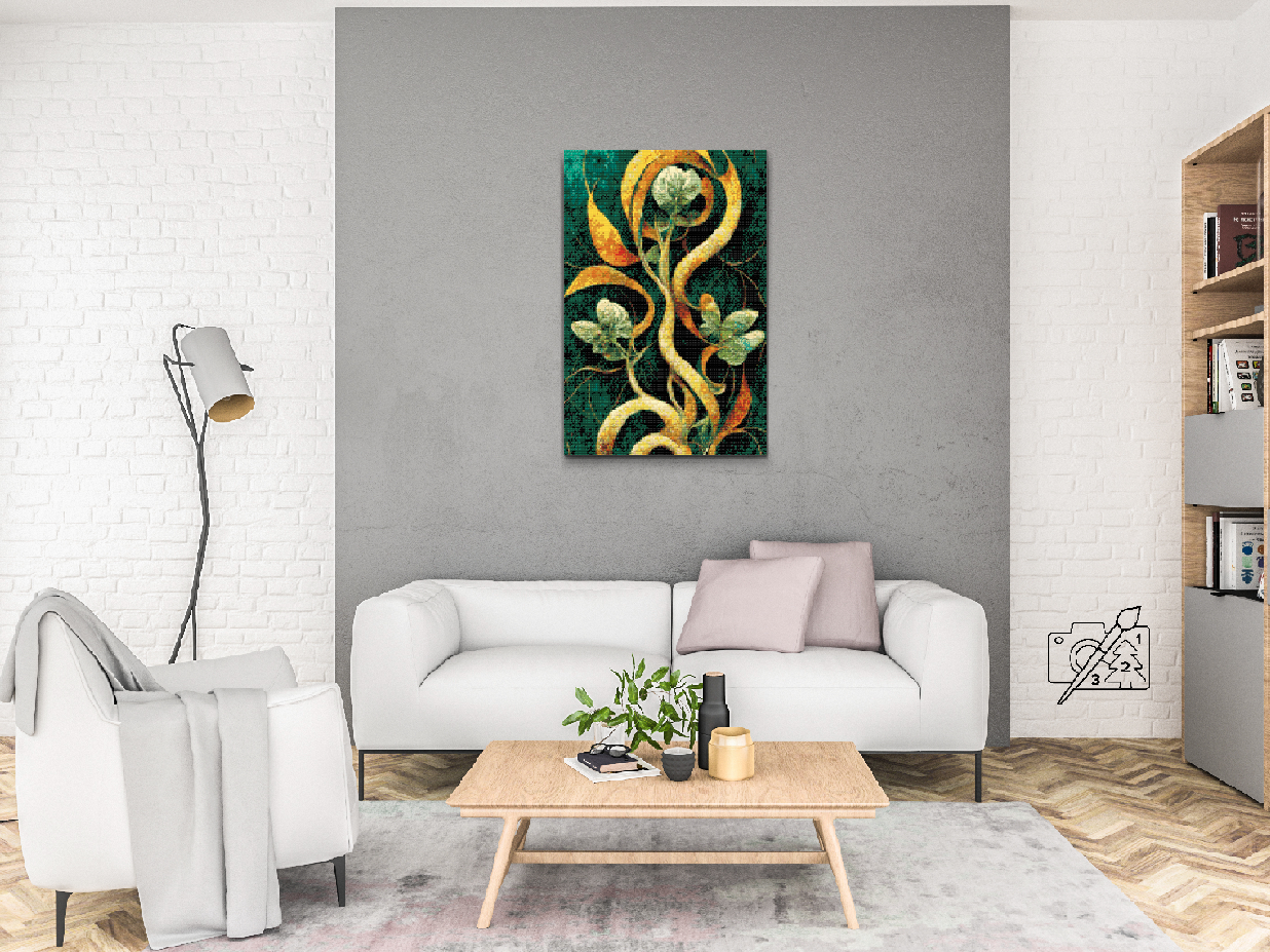 Diamond Painting - Abstract Flower