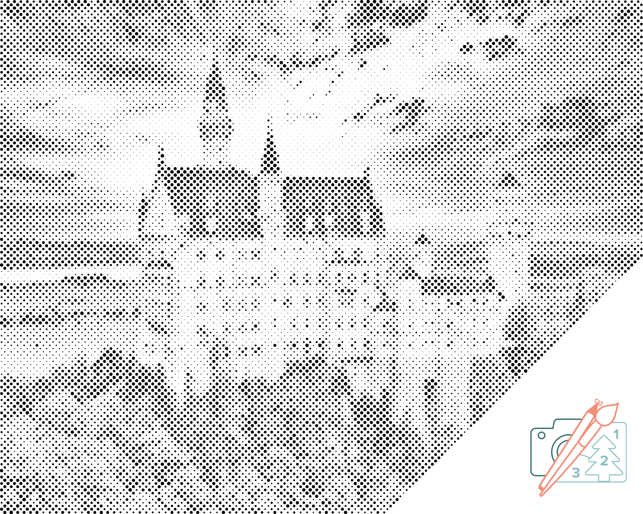 Dotting points - Castle Neuschwanstein