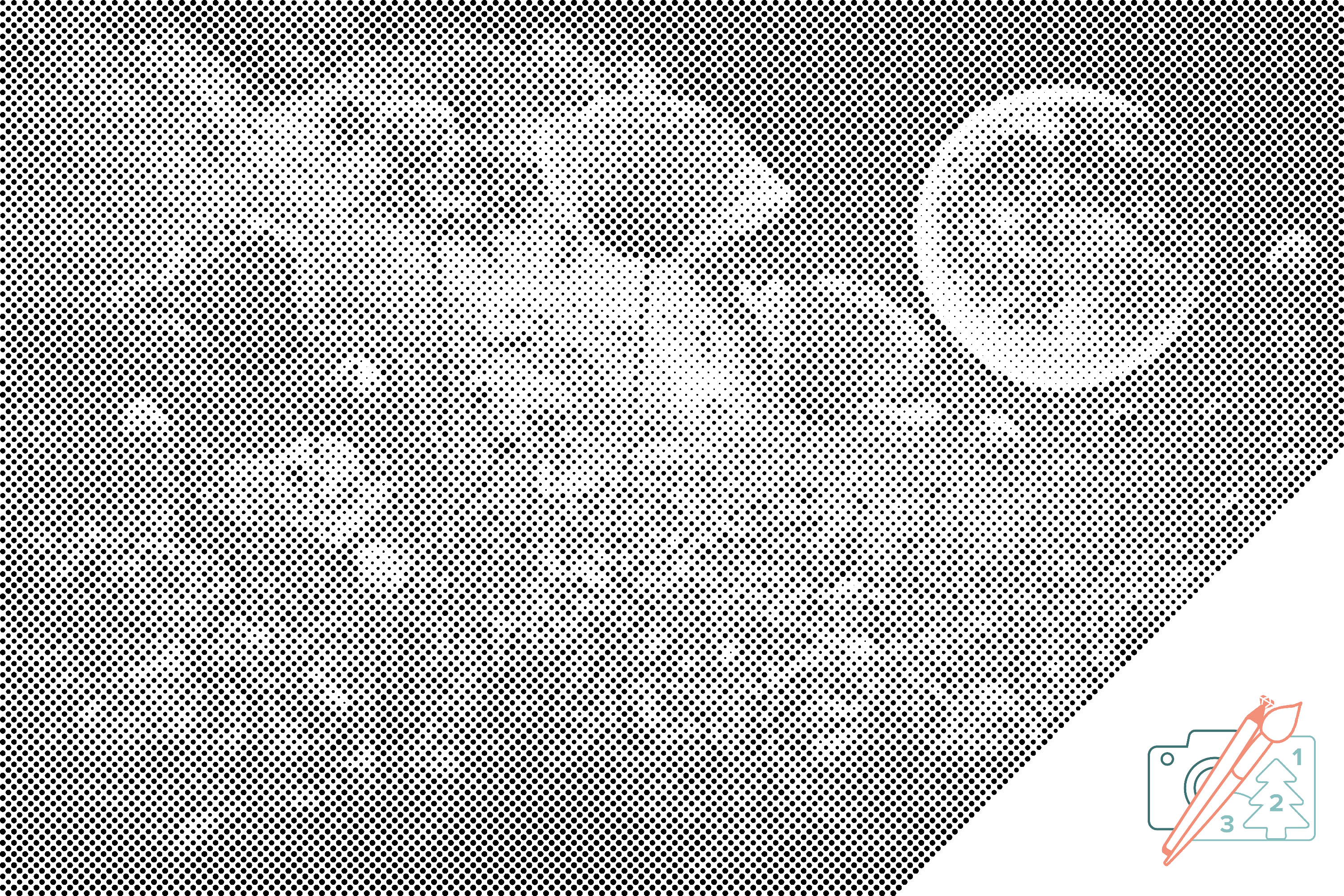 Dotting points - Poppies in the Moonlight
