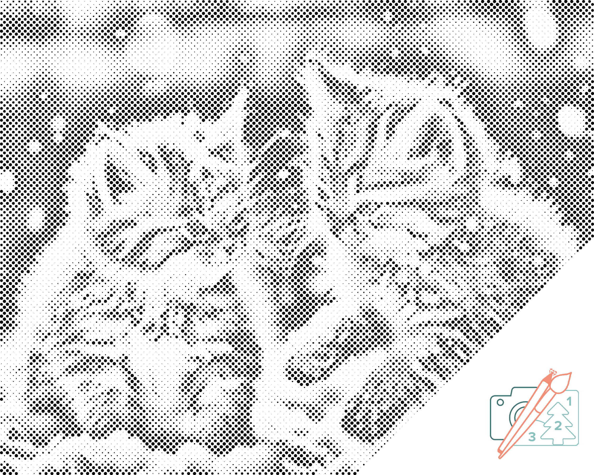 Dotting points - Kittens in the snow