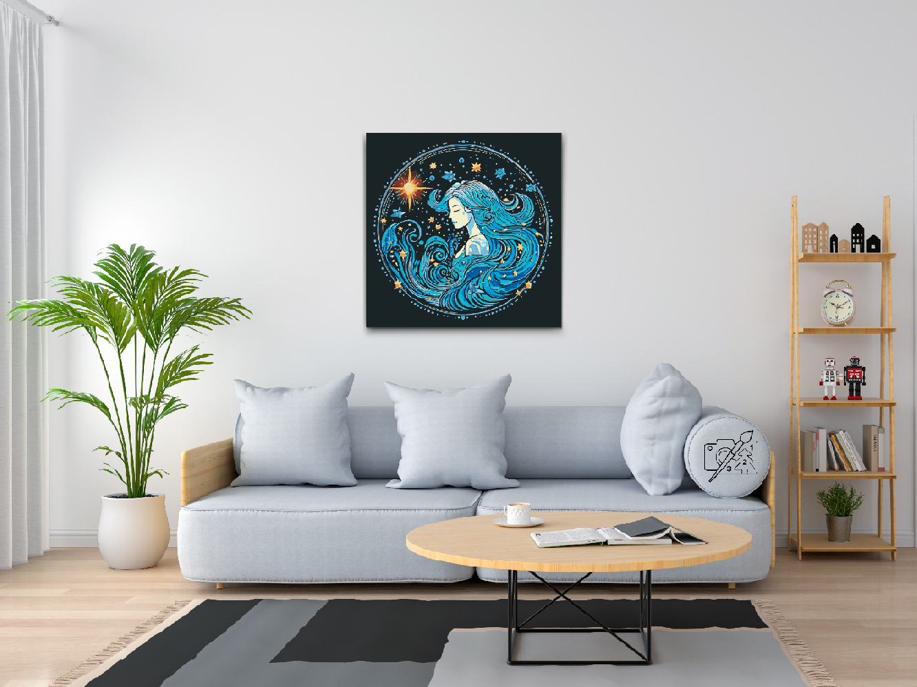 Paint by Number - Aquarius