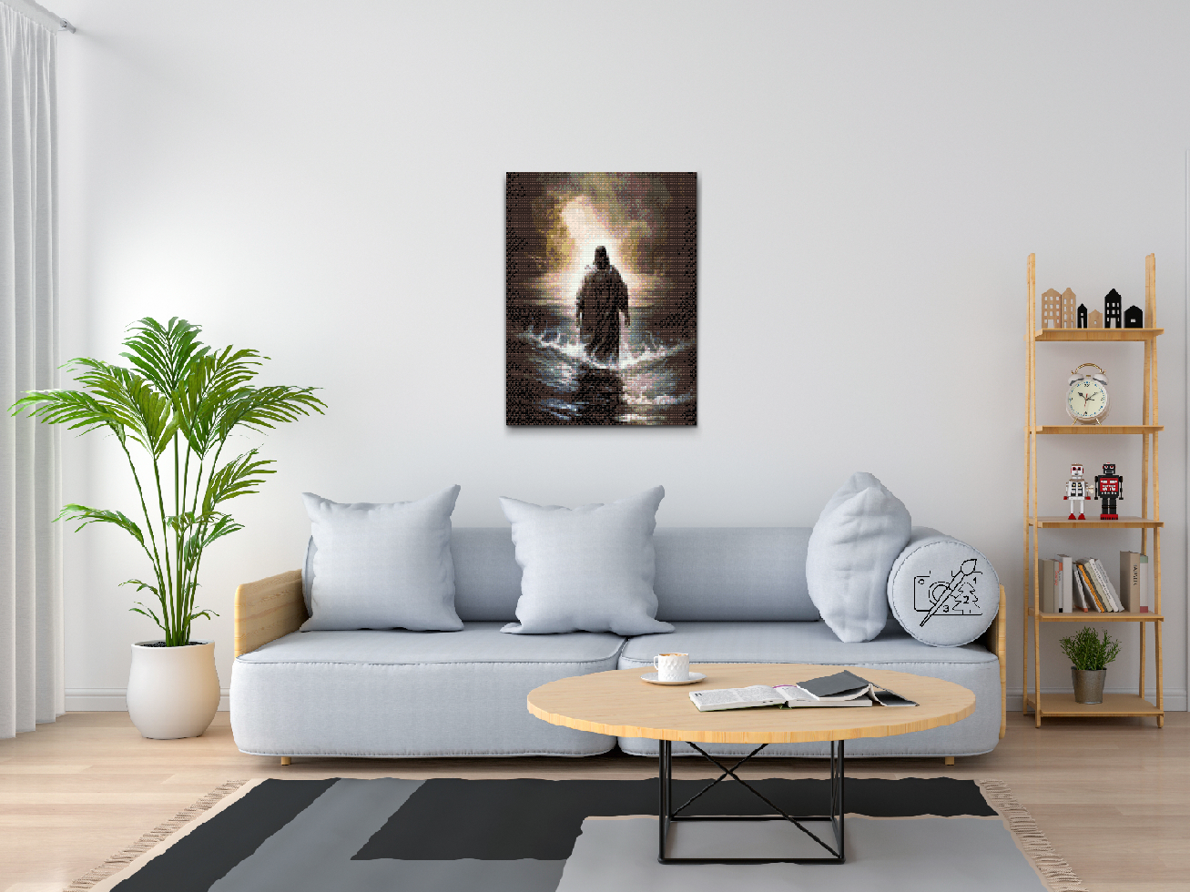 Diamond Painting - Jesus walking on water