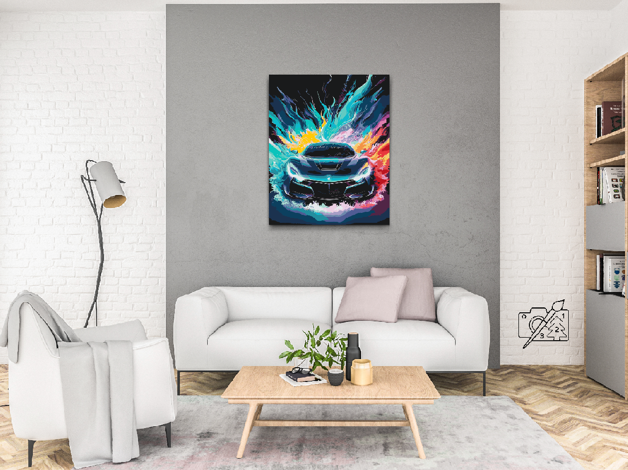 Paint by Number - Passion for sport cars