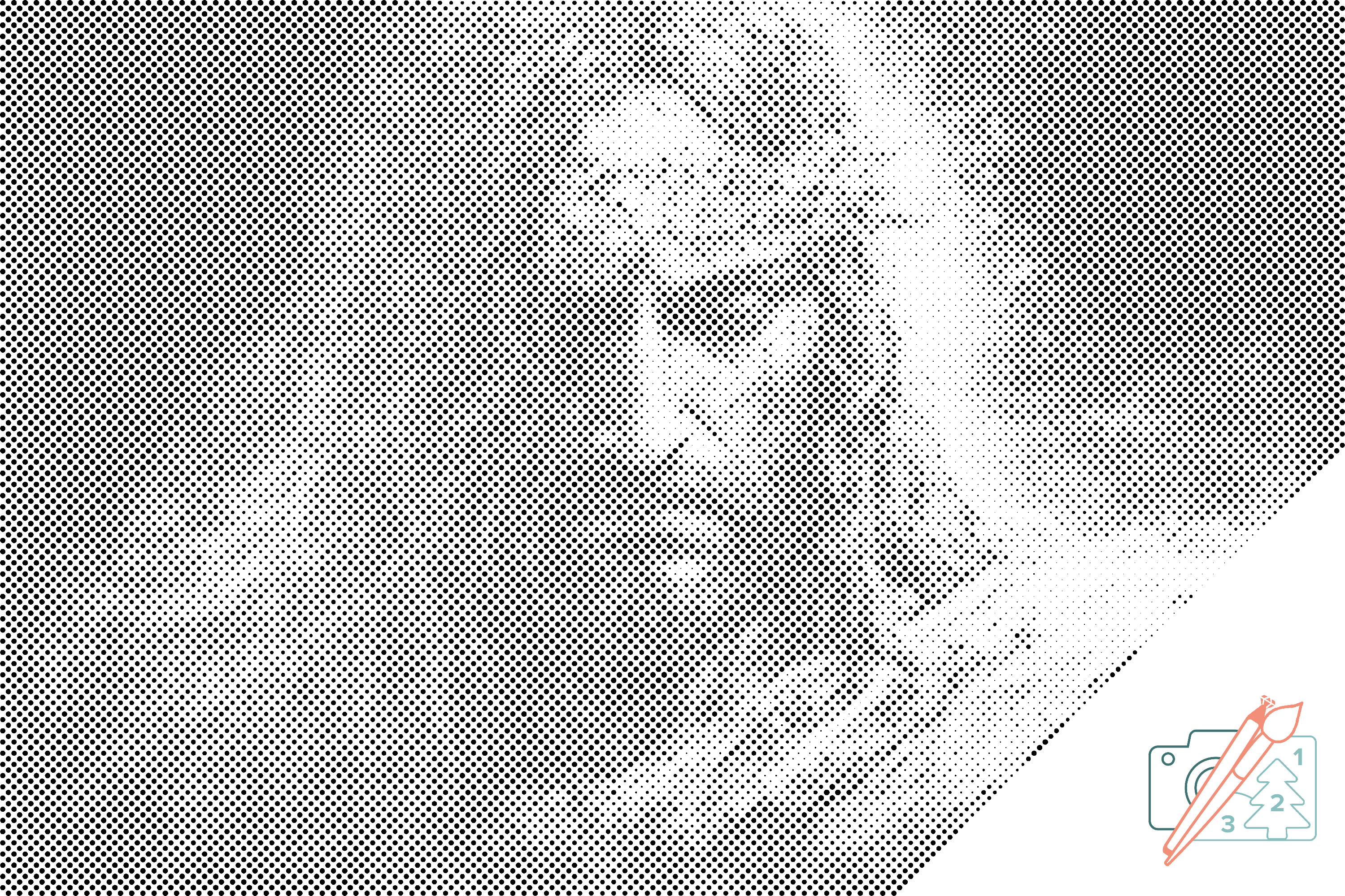 Dotting points - Jesus wearing his thorn crown