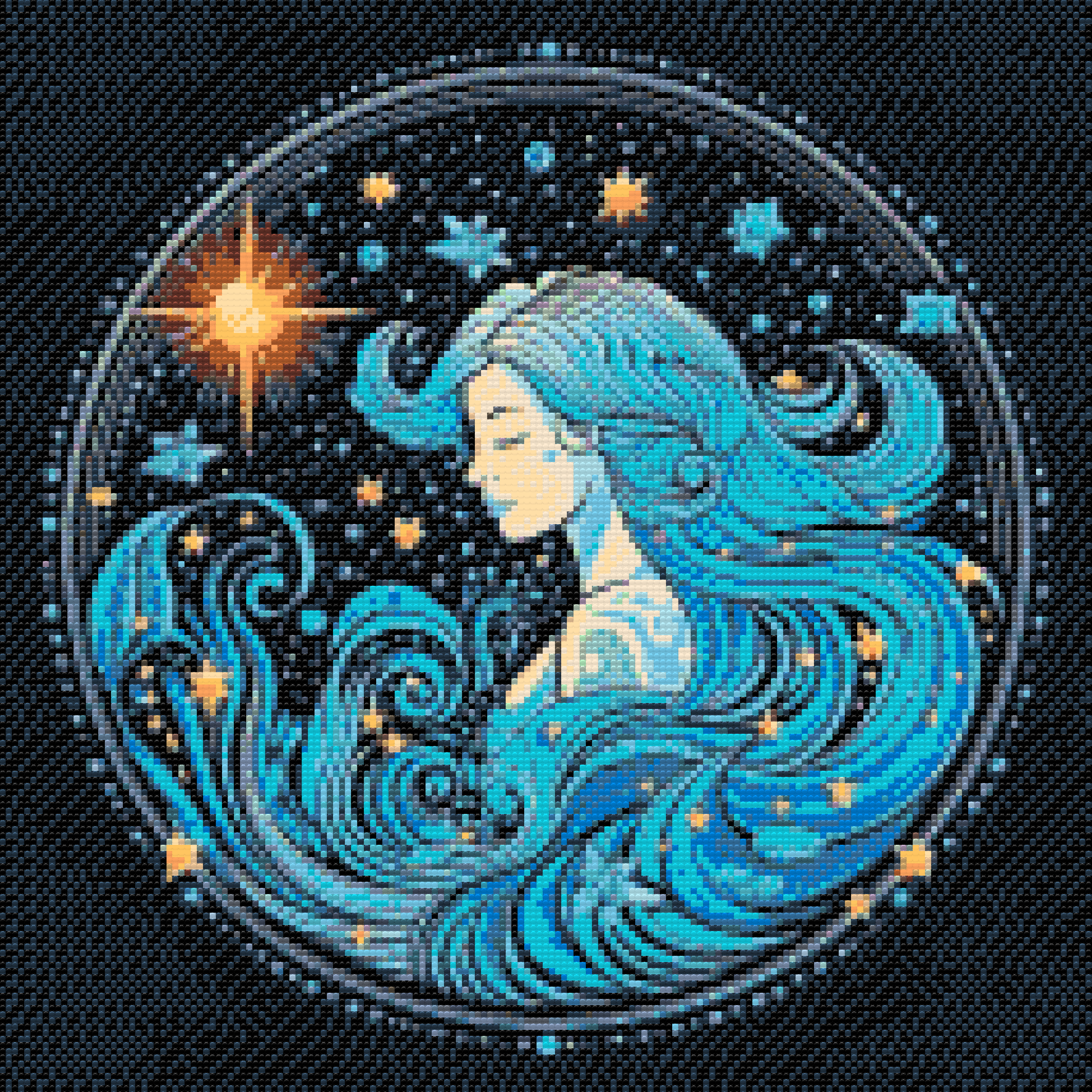 Diamond Painting - Aquarius