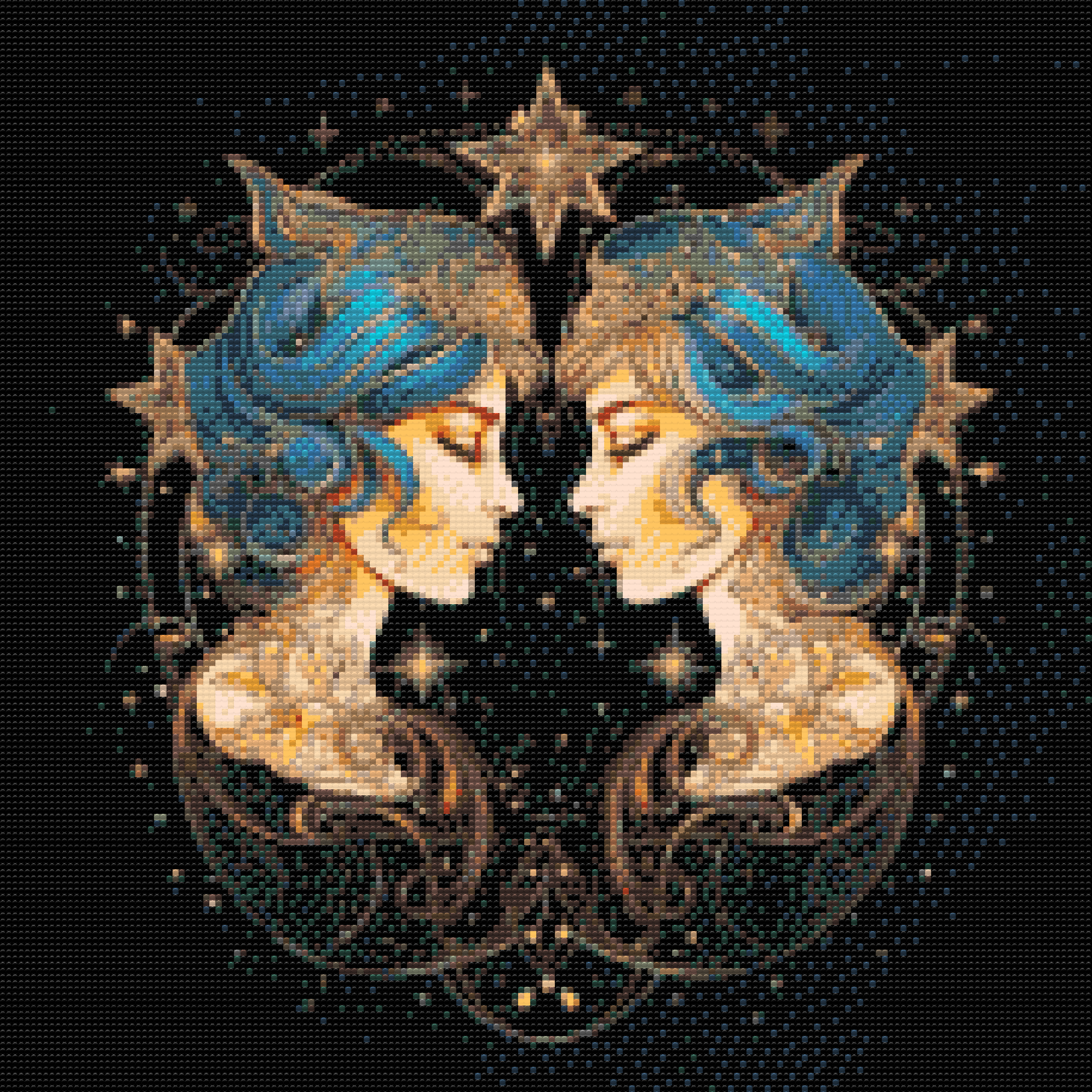 Diamond Painting - Gemini