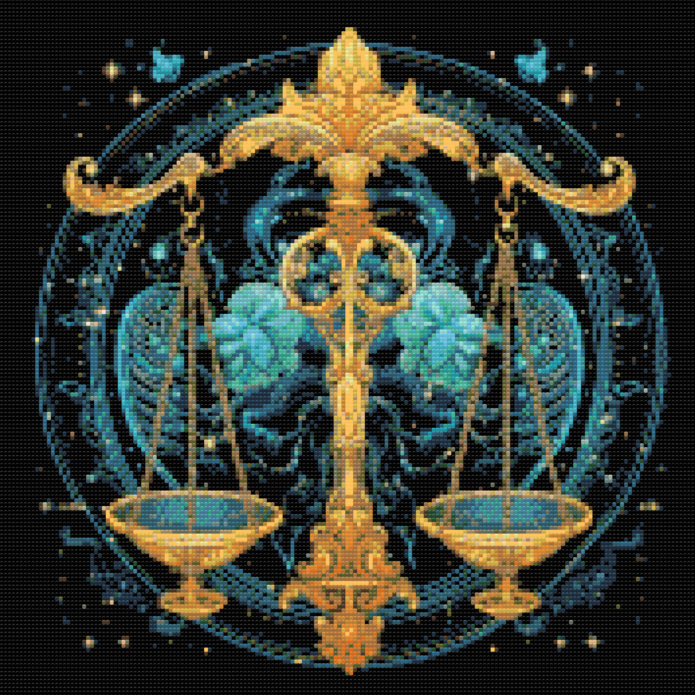 Diamond Painting - Libra