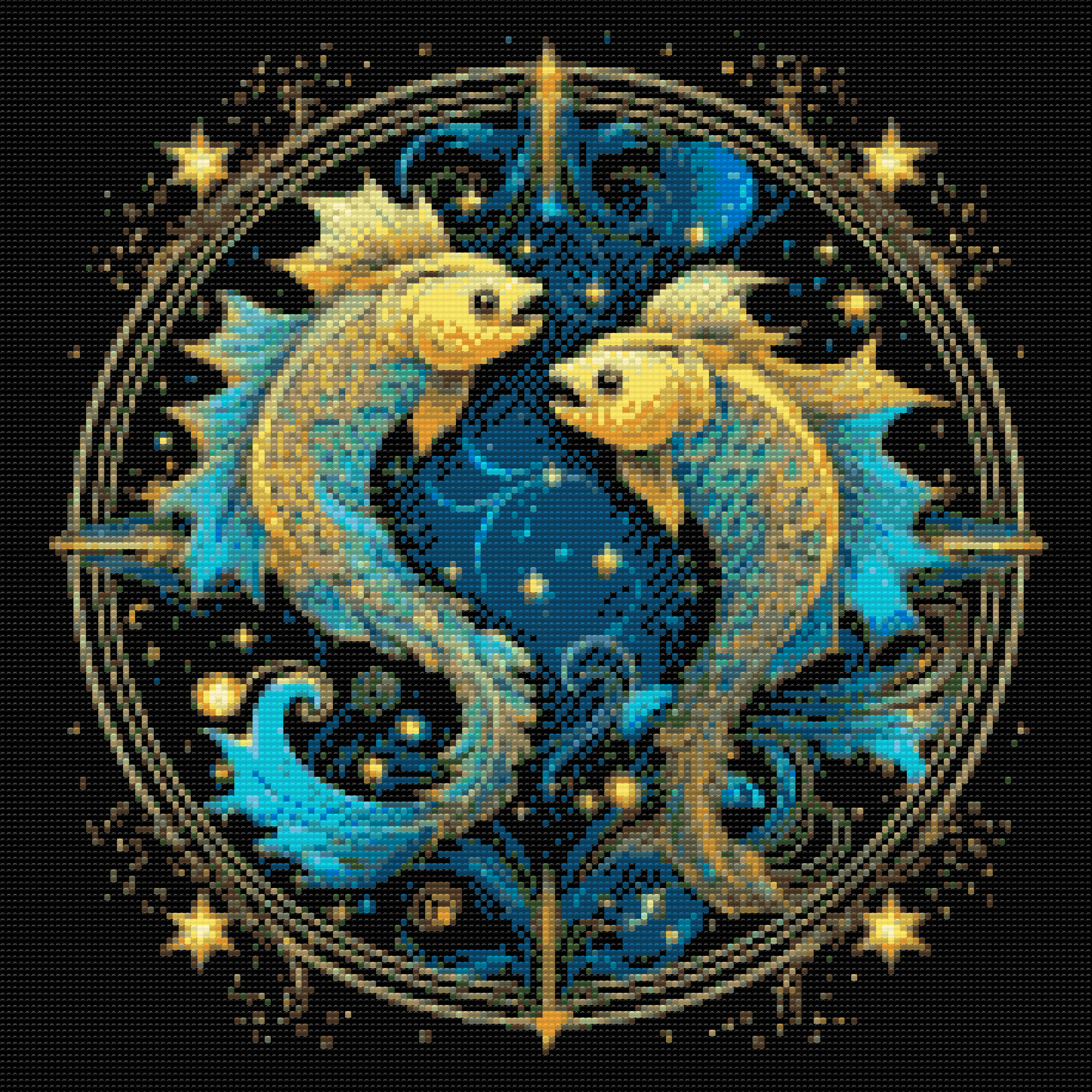 Diamond Painting - Pisces