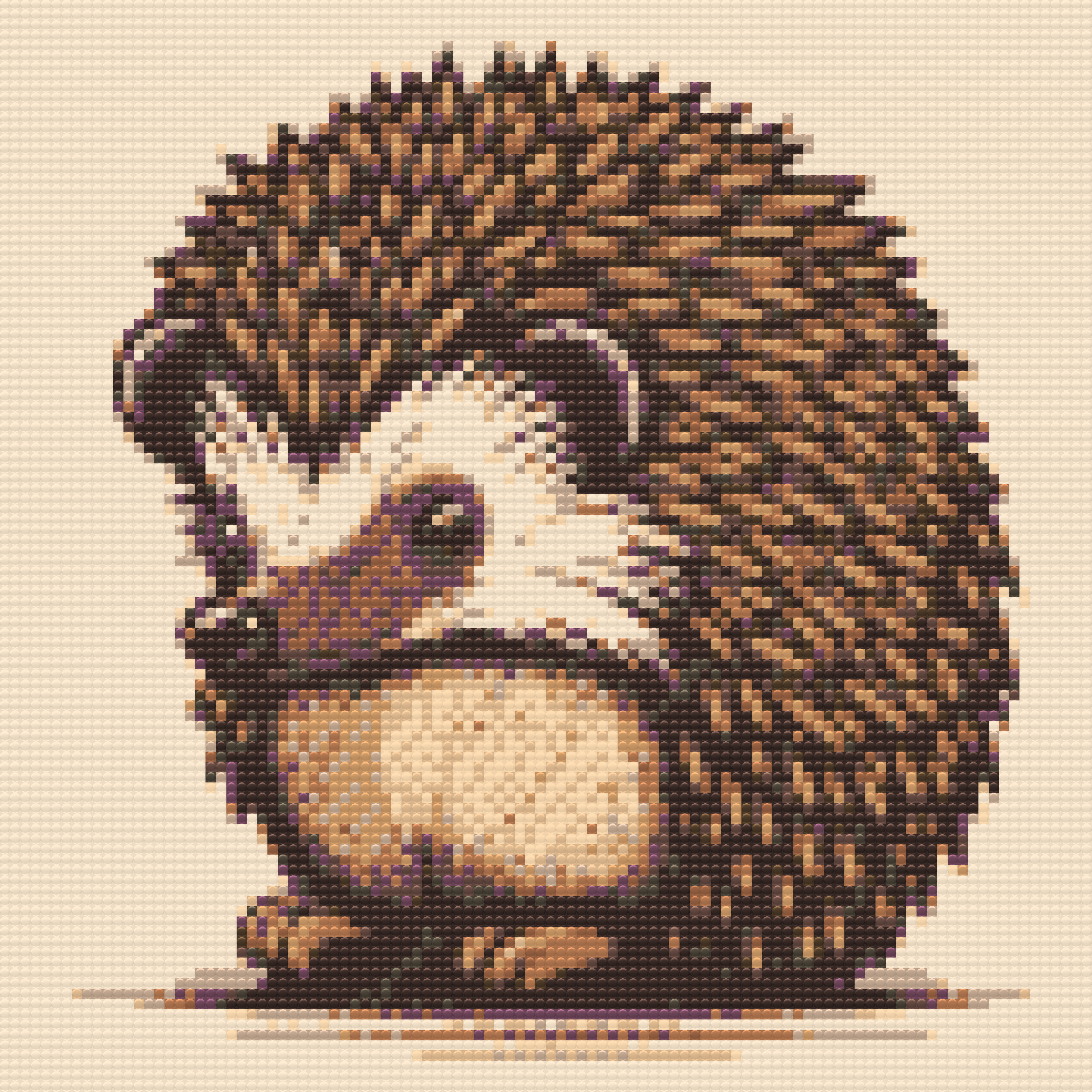 Diamond Painting - Cute hedgehog