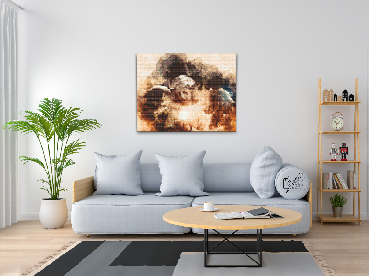 Diamond Painting - Angel with a Tear on his Face