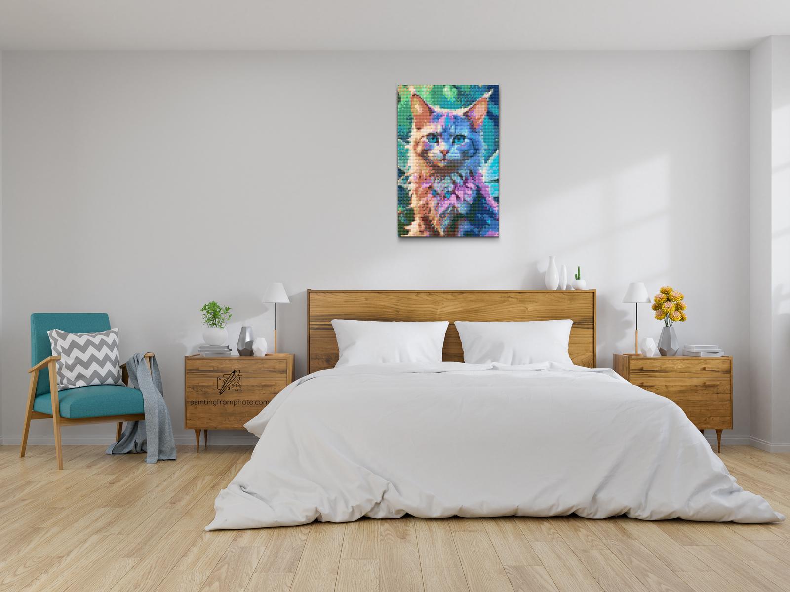 Diamond Paintings - Magical winged cat