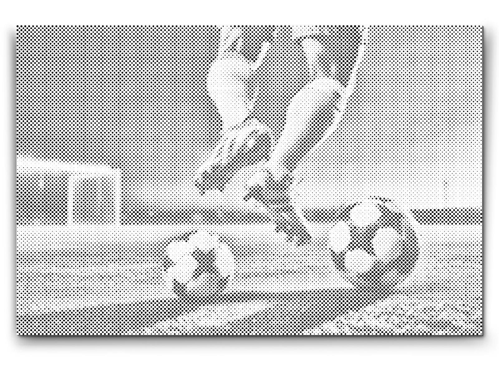 Dotting Points - Football on the field