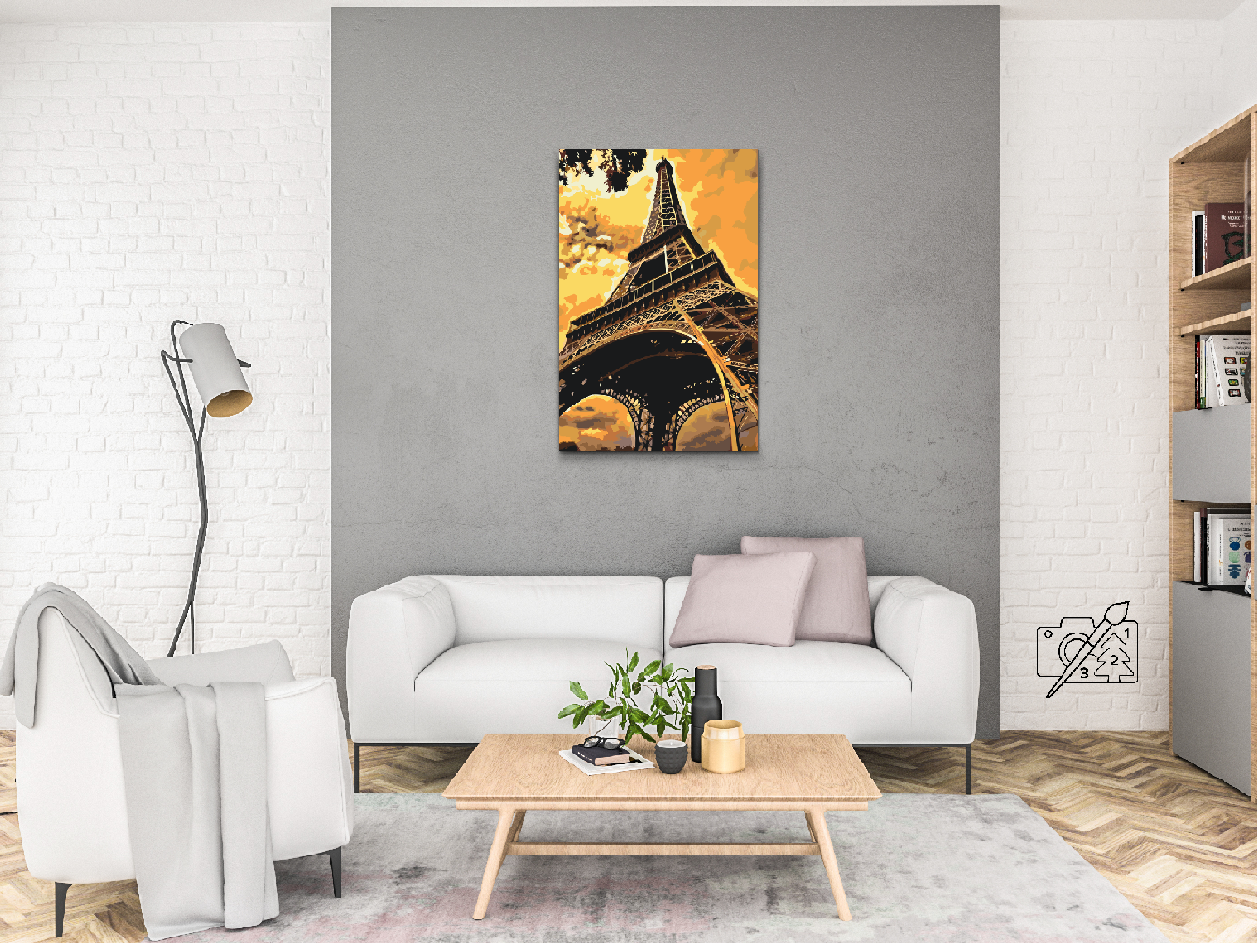 Paint by Number - Eiffel Tower 2
