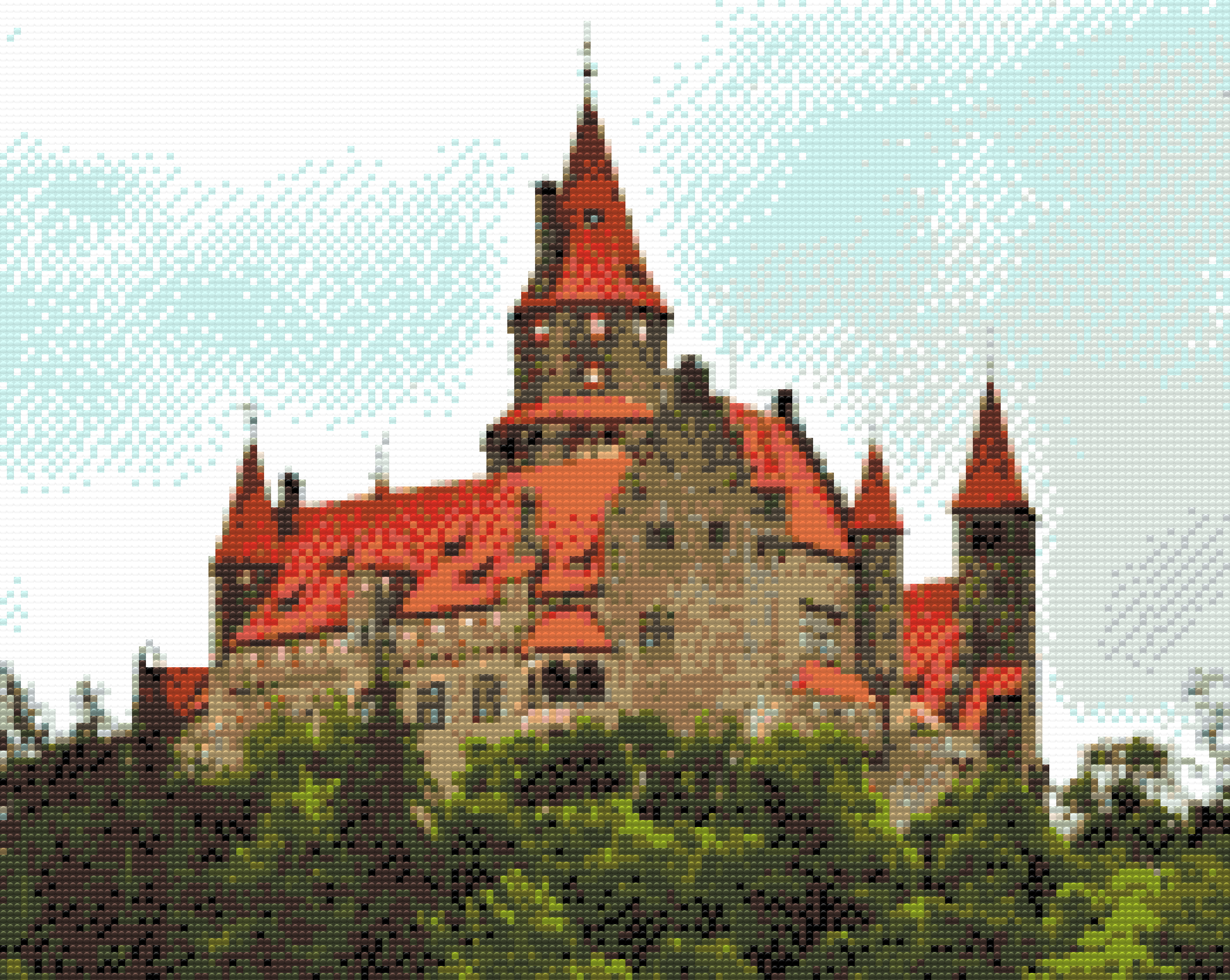 Diamond Painting - Bouzov Castle (Czech Republic)