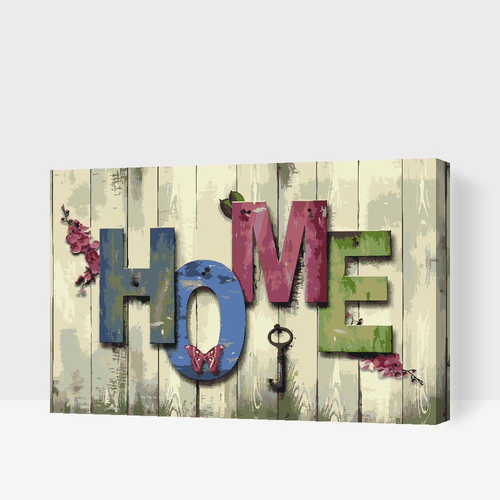 Malování podle čísel - Home Sign