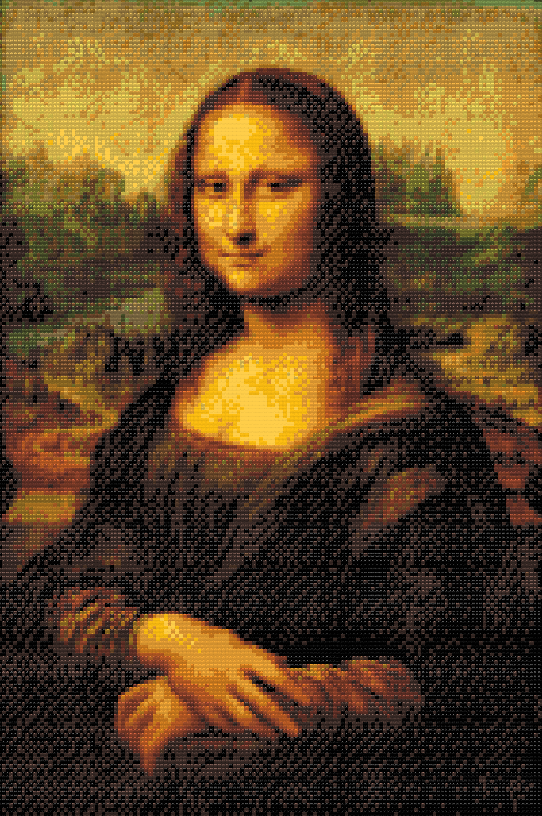 Diamond Painting - Leonardo da Vinci - Mona Lisa