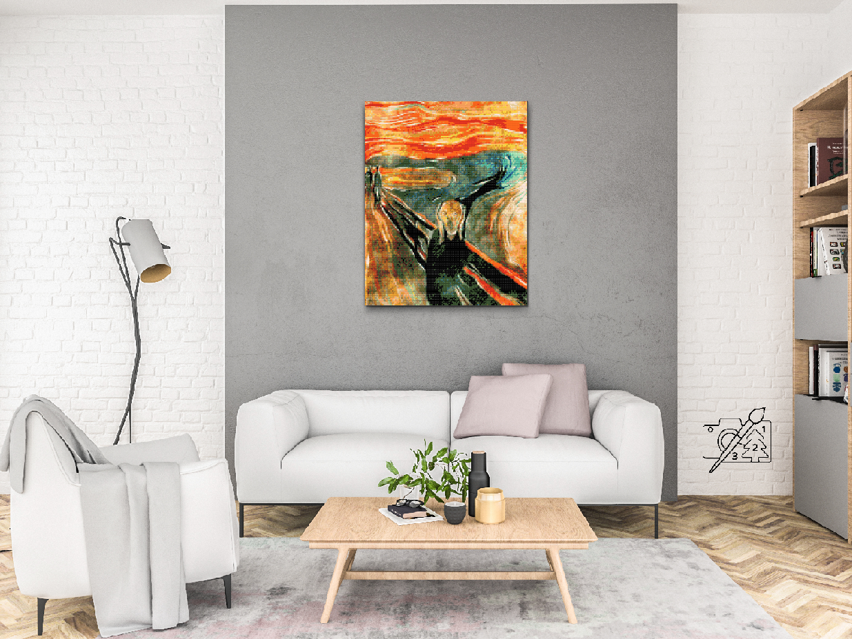 Diamond Painting - Edvard Munch - The Scream