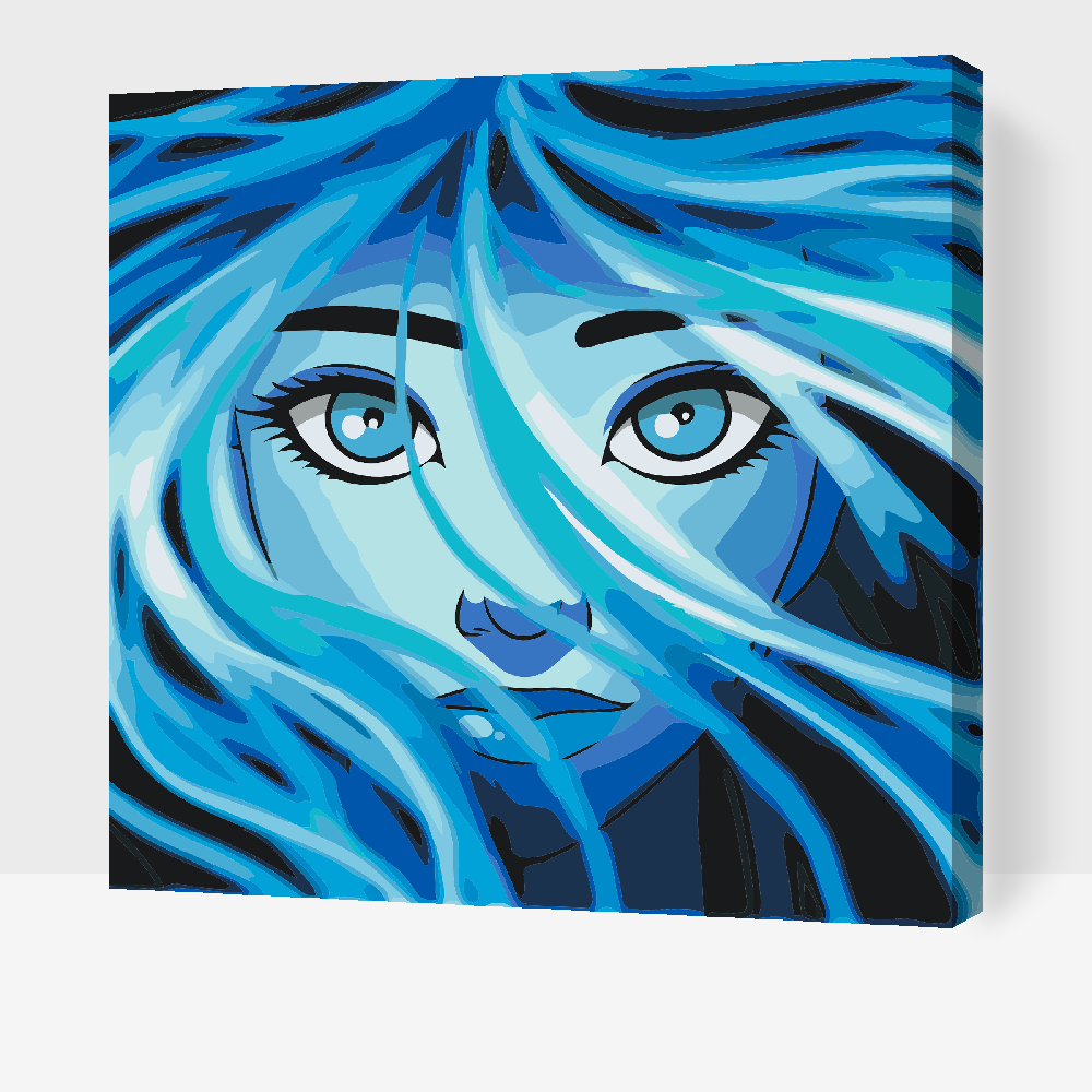 Malování podle čísel - Blue Fairy