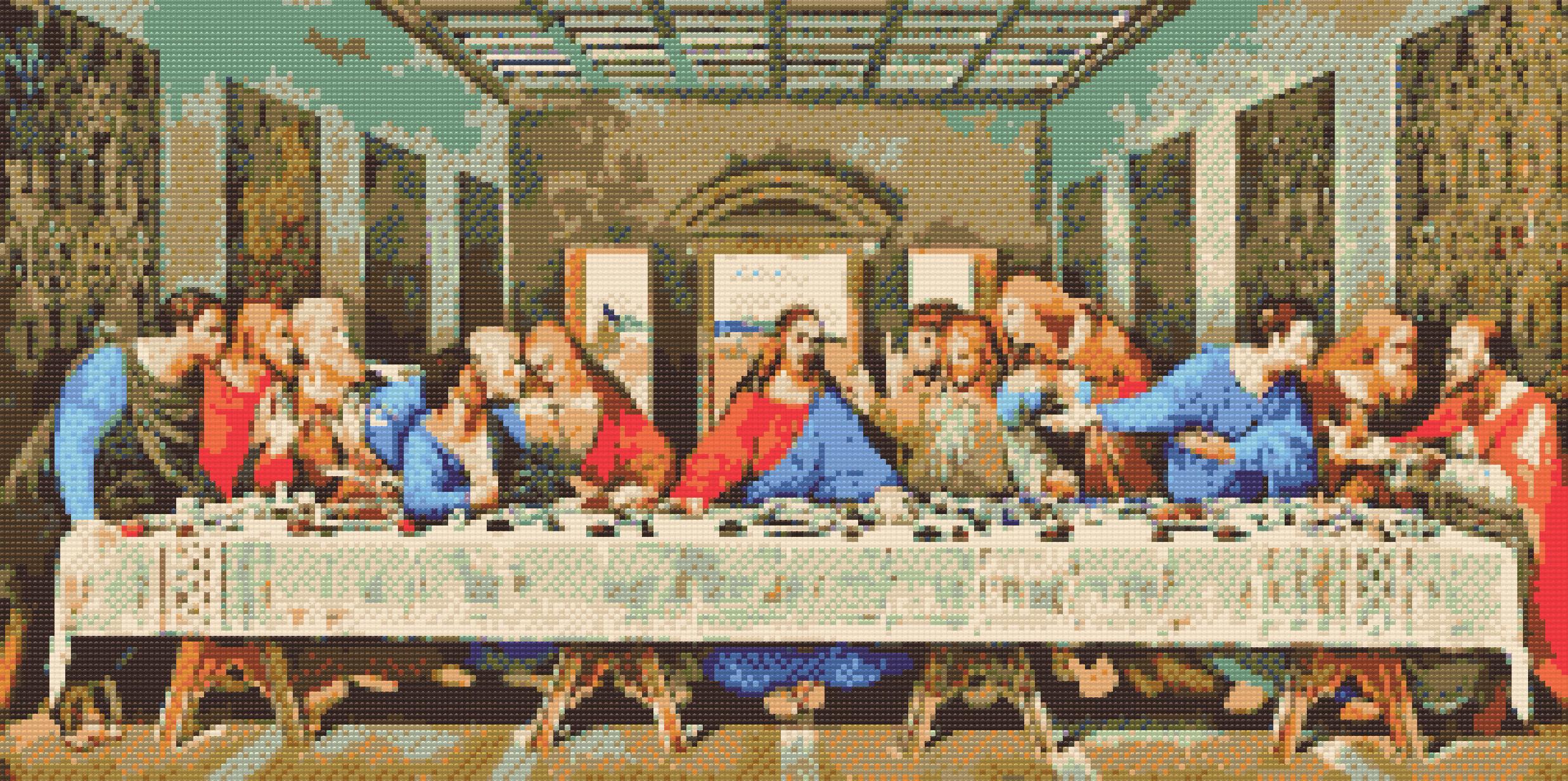 Diamond Painting - Leonardo da Vinci - The Last Supper
