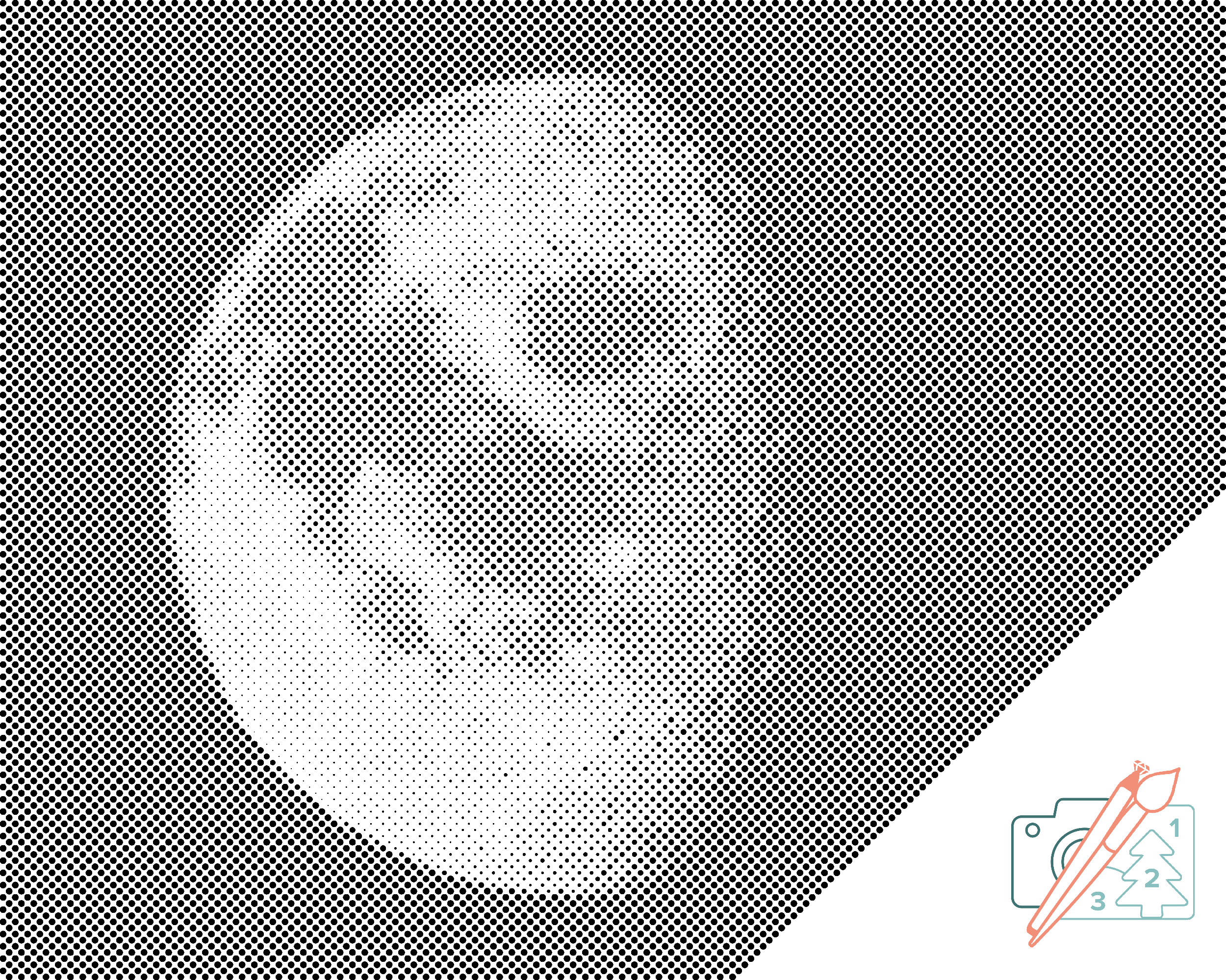 Dotting points - Shadowed moon
