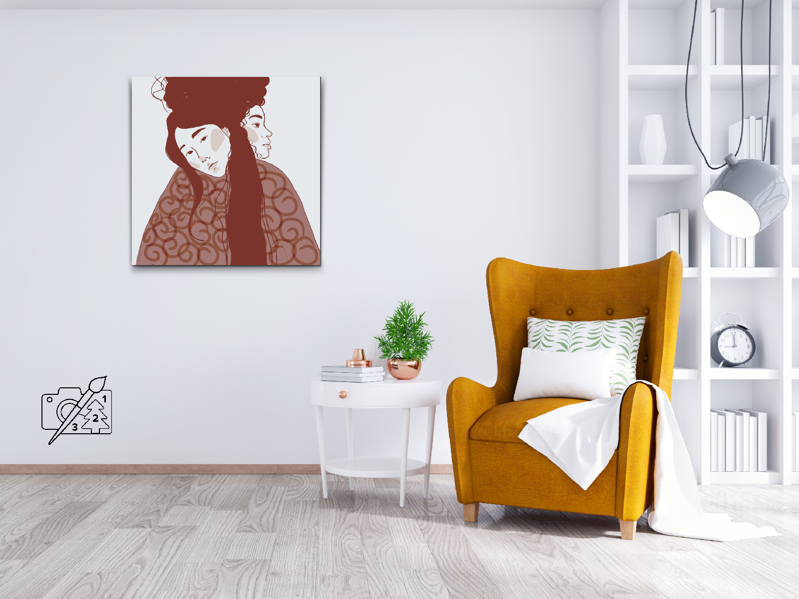 Paint by Number - Woman of Two Faces