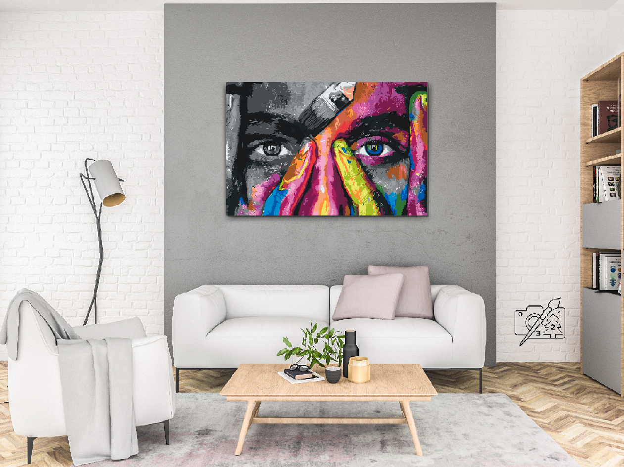 Paint by Number - Woman of Two Faces